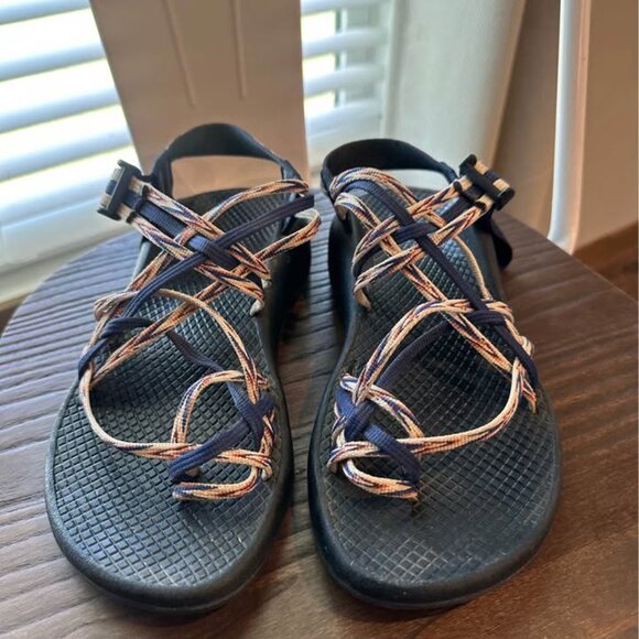 Chaco Shoes - Chaco Women’s Z/Cloud X2 Blue Strappy Hiking Sandals size 7
